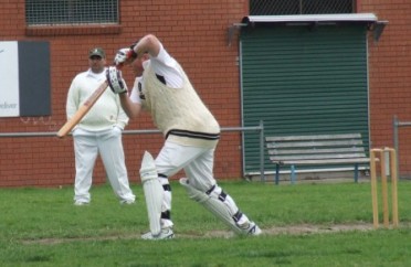 Stout batting defence (stout player)